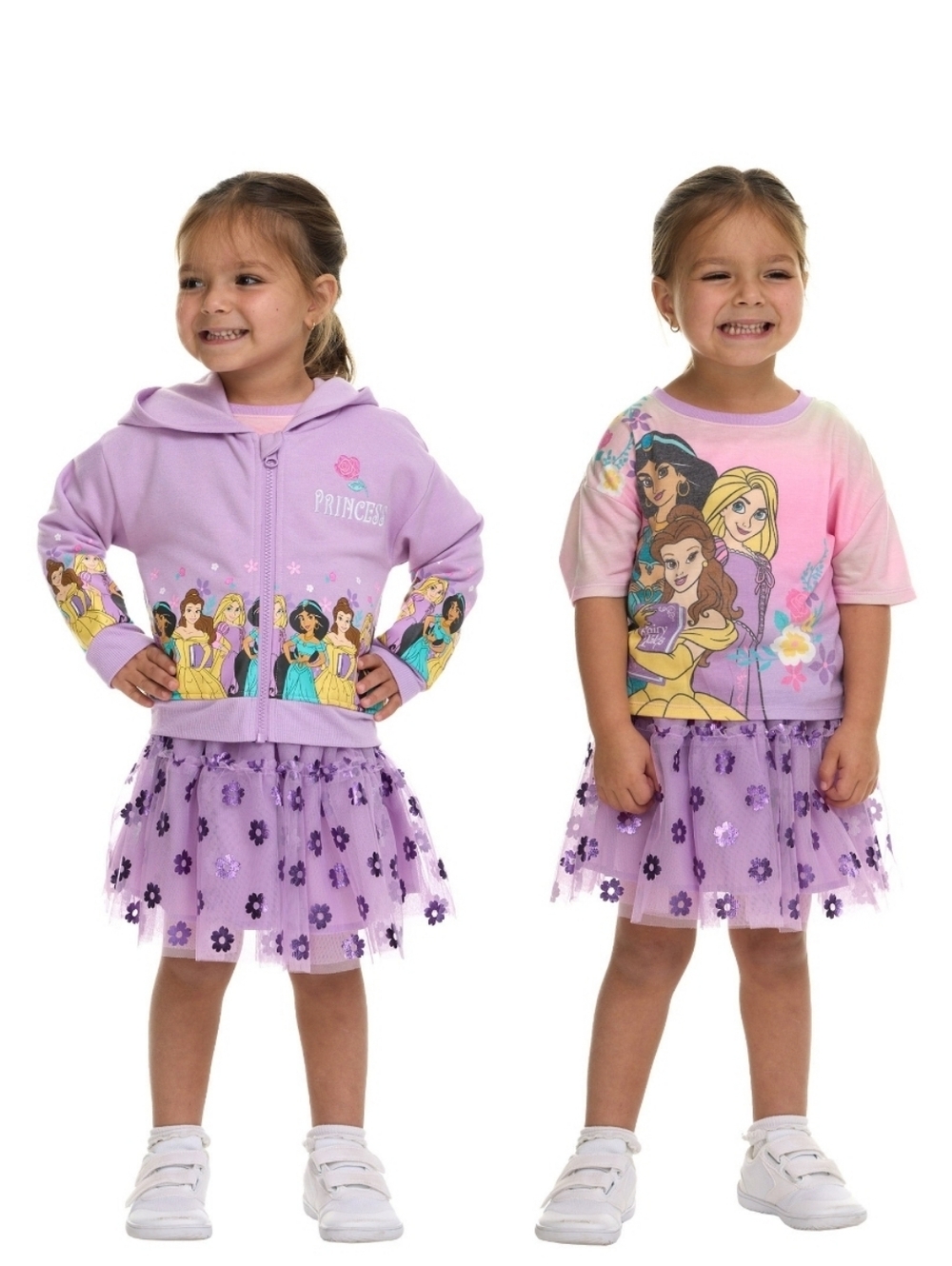 (Ew)Disney Princess 3piece Tutu and Top Set